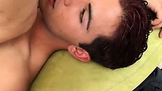 Skinny Young Lad Takes It Deep And Hard From An Older Man's Cock