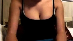 Tanline on big boobs