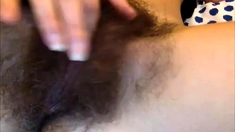 Beautiful Hairy Young Pussy
