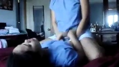 Amateur Asian teen lesbiens humping